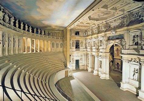 Das Teatro Olimpico: Ein Meisterwerk der Renaissance Architektur und Kulisse für unvergessliche Theateraufführungen!